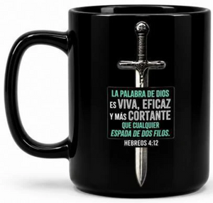 TAZA 23 OZ. COLECCION PROMINENCIA II. LA PALABRA DE DIOS
