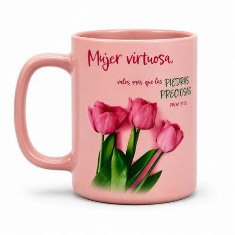 Image of TAZA 23 OZ. COLECCION PROMINENCIA II. MUJER VIRTUOSA