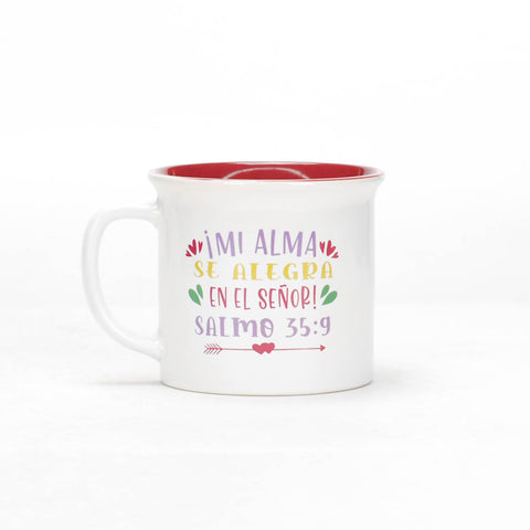 Image of Taza 13 OZ Colección Delicia Mi alma se Alegra