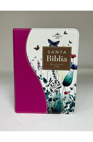 Biblia RVR 1960 Bolsillo Lila Símil Piel