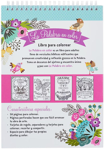 Image of Libro para Colorear La Palabra en Color