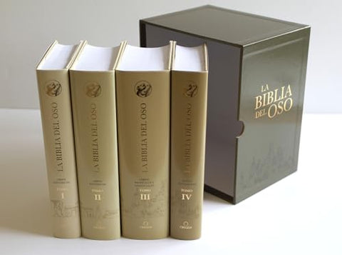 Image of Biblia del Oso Tapa Dura Edicion De Lujo (4 tomos)