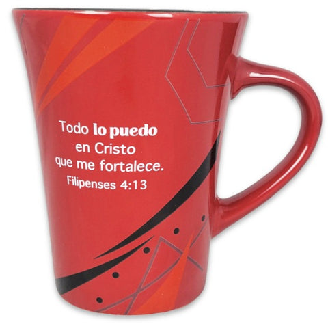 Image of Taza Mensajes de Bendicion Dios me Hizo Capaz de Todo