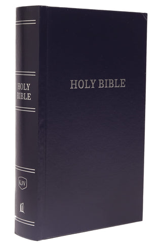 Image of KJV, Pew Bible, Hardcover, Blue, Red Letter, Comfort Print: Holy Bible, King James Version