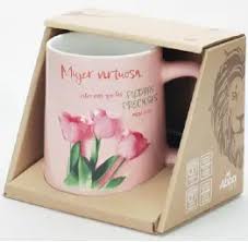 TAZA 23 OZ. COLECCION PROMINENCIA II. MUJER VIRTUOSA