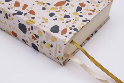 Image of NIV Journal the Word Bible (Perfect for Note-Taking) Cloth over Board Cream Red Letter Comfort Print: Reflect Take Notes or Create Art Next to Your Favorite Verses