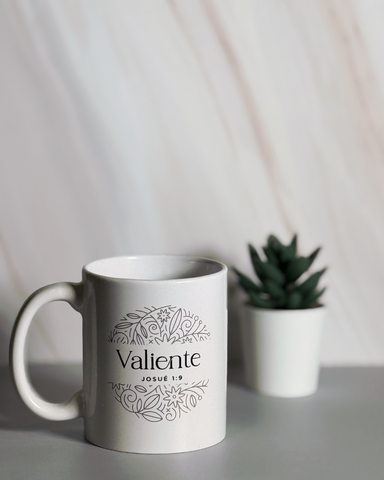 Image of Taza Minimalista: Valiente
