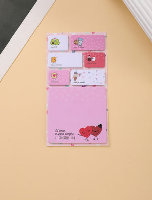 Pack Sticky Notes Amor