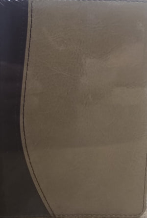 KJV HOLY BIBLE COMPACT DUOTONE BROWN