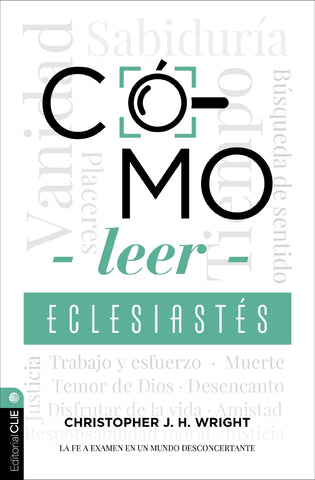 Image of Cómo Leer Eclesiastés