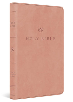 ESV PREMIUM CHURCH BIBLE (TRUTONE, BLUSH ROSE)