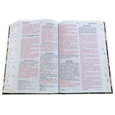 Image of Biblia RVR 1960 Letra GrandeTamaño Manual Tapa Dura Primavera negra Tapa Dura