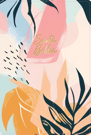 Biblia RVR 1960 Letra Grande Tamaño Manual Edición Especial, Multicolor, Símil Piel