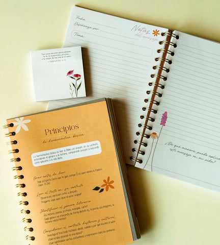 Image of Libreta para Notas Mis Notas de la Palabra Flor