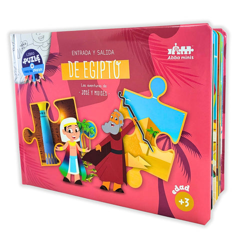Image of ENTRADA Y SALIDA DE EGIPTO LIBRO PUZZLE