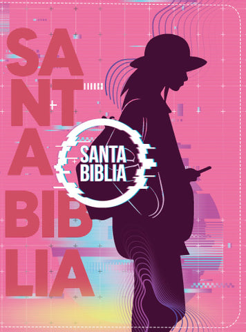Image of BIBLIA RVR 1960 COMPACTA JOVENES ROSADO SIMIL PIEL