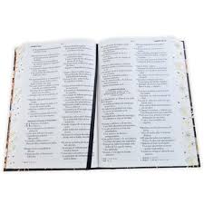 Image of Biblia RVR 1960 Letra GrandeTamaño Manual Tapa Dura Primavera negra Tapa Dura