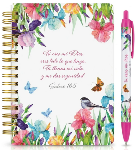 Image of Pack Libreta Anillas con Bolígrafo. Tú eres mi Dios
