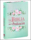 Biblia RVR 1960 de Estudio para la Predicación Aqua Flores