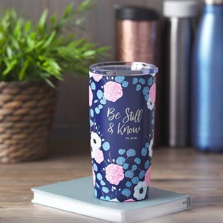 Image of Be Still & Know Stainless Steel Mug - Psalm 46:10