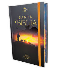Biblia RVR 1960 Tamaño Manual Letra Grande Tapa Dura Pastor Tapa Dura