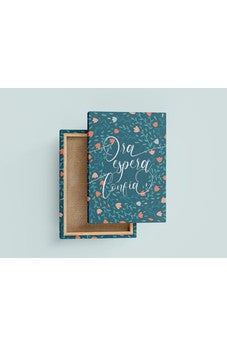 Mini Canvas (5X7): Ora Espera Confía