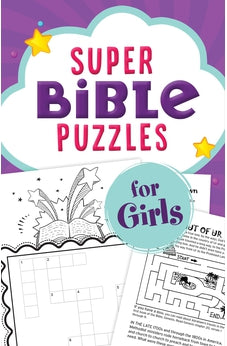 Super Bible Puzzles for Girls
