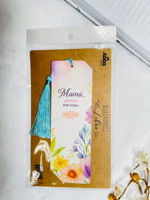 Marcador de Libro con Tassel. Mamá