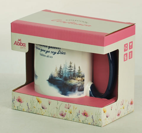 Image of Taza 16 Oz. Colección Confianza. Quédense Quietos
