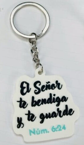 Image of Llavero Caucho. El Señor te Bendiga y te Guarde