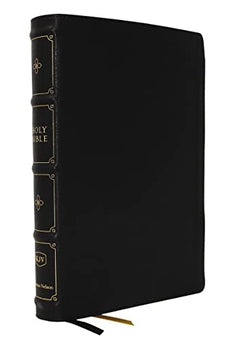 KJV, Large Print Verse-by-Verse Reference Bible, Maclaren Series, Leathersoft, Black, Comfort Print: Holy Bible, King James Version