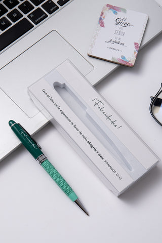 Image of Bolígrafo de Lujo en Caja de Regalo Felicidades