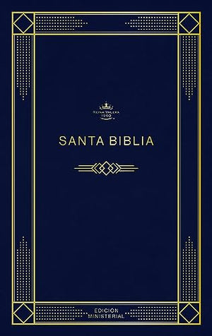 Biblia RVR 1960 Economica Azul Oscuro Rústica