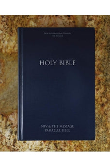 NIV, The Message, Parallel Bible, Large Print, Hardcover: Two Bible Versions Together for Study and Comparison