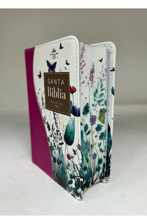 Biblia RVR 1960 Bolsillo Lila Símil Piel
