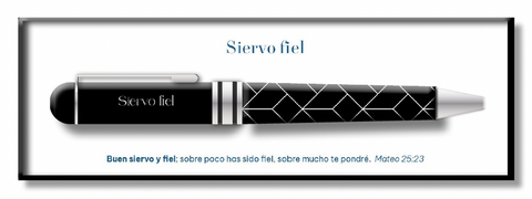 Image of Bolígrafo de Lujo en Caja de Regalo Siervo Fiel
