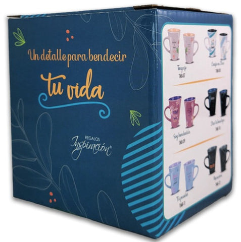 Image of Taza Mensajes de Bendicion en Dios Confio