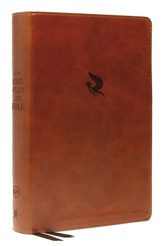 Image of KJV, SPIRIT-FILLED LIFE BIBLE, THIRD EDITION, LEATHERSOFT, BROWN