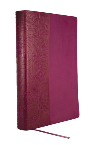 Image of NKJV Woman Thou Art Loosed Edition Leathersoft Purple Red Letter: Holy Bible New King James Version (Signature)