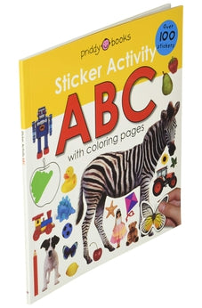 Image of Sticker Activity ABC: Over 100 Stickers with Coloring Pages (Sticker Activity Fun)