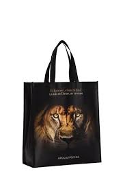 Bolsa Tote Bag Grande a Todo Color León de Judá