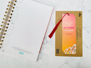 Marcador de Libro con Tassel. Yo y mi Casa