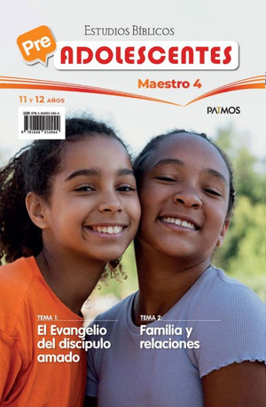 Maestro El Evangelio del Discípulo Amado   Familia y Relaciones Pre Adolescentes 11-12 Años