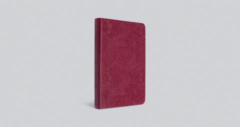 Image of ESV VALUE THINLINE BIBLE (TRUTONE, RASPBERRY, FLORAL DESIGN)