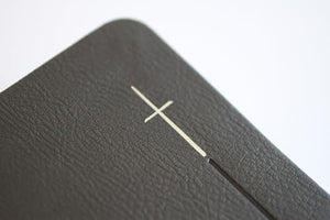 Biblia RVR 1960 Letra Gigante Gris Símil Piel