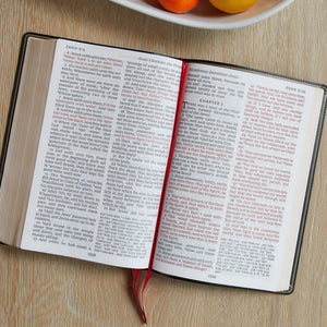 KJV HOLY BIBLE: SUPER GIANT PRINT WITH 43,000 CROSS REFERENCES, BURGUNDY LEATHER-LOOK, RED LETTER, COMFORT PRINT: KING JAMES VERSION