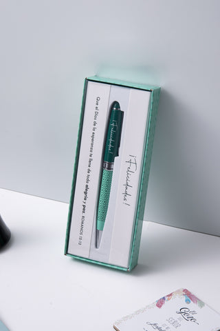 Image of Bolígrafo de Lujo en Caja de Regalo Felicidades