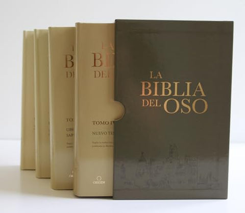 Image of Biblia del Oso Tapa Dura Edicion De Lujo (4 tomos)