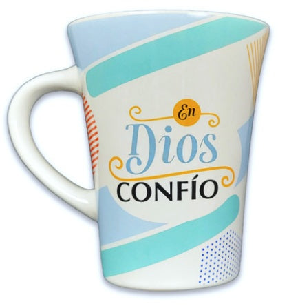 Image of Taza Mensajes de Bendicion en Dios Confio