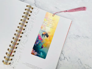 Marcador de Libro con Tassel. Palabras Amables